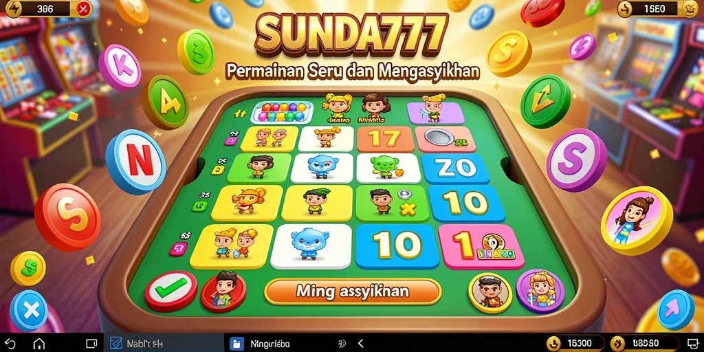 Screenshot utama SUNDA777 menampilkan gameplay Bingo yang menarik.