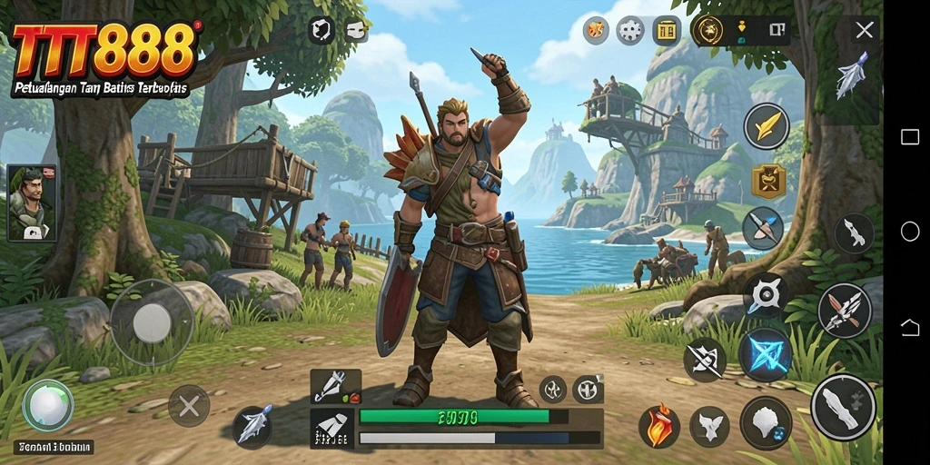 Gameplay TTT888 menggambarkan petualangan luas dan imersif di dunia terbuka.